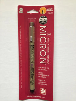 MICRON PIGMA FINE LINE PENS